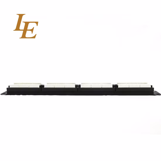 Le 1u UTP 12 Port Crs Patch Panel Cat5 Krone IDC Network Accessory