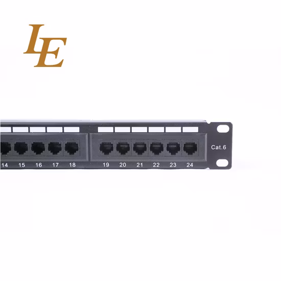 Le 1u UTP 12 Port Crs Patch Panel Cat5 Krone IDC Network Accessory