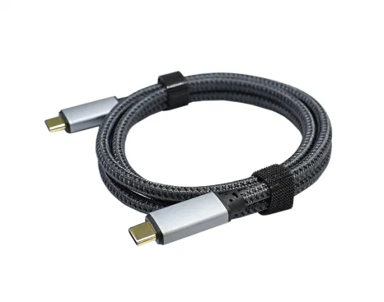 Woven Net 10Gbps 100W 고속 충전 USB C 케이블