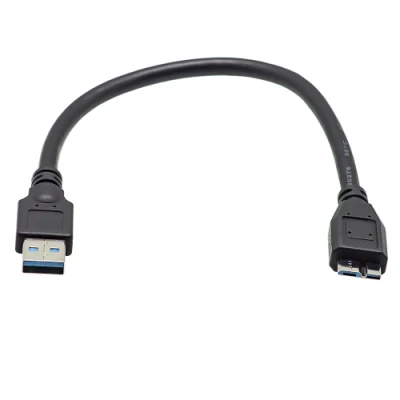 0.3M 0.5M 1M OD5.5 고속 USB3.0 AM - HDD 마이크로 충전기용 마이크로 B 확장 데이터 케이블