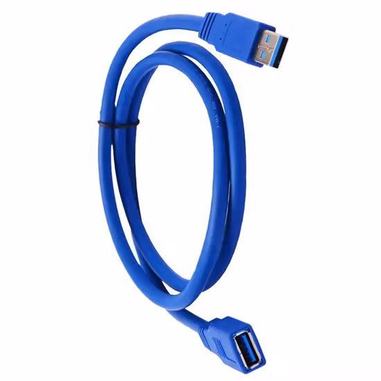 USB 3.0 남성-여성 연장 케이블 동기화 데이터 전송 케이블