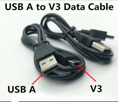 USB a - 미니 USB V3 충전 케이블 데이터 전송 케이블