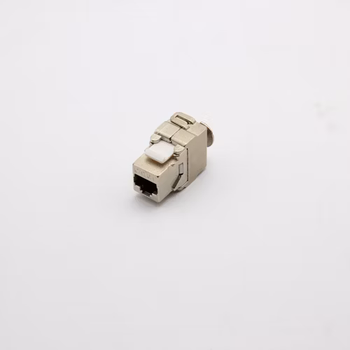 CAT6A 및 CAT6 STP 도구가 필요 없는 180 키스톤 잭